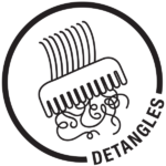 detangles badge