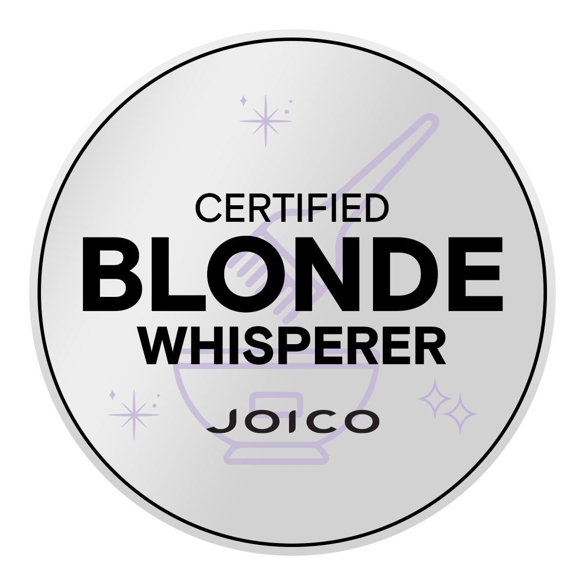 joico blonding badge