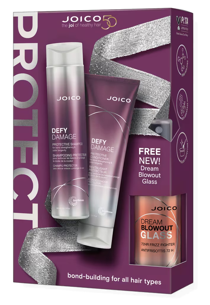 DEFY DAMAGE HOLIDAY KIT WITH FULL-SIZE DREAM BLOWOUT GLASS