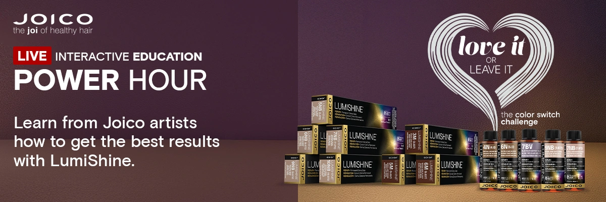 Switch to Joico colors long banner