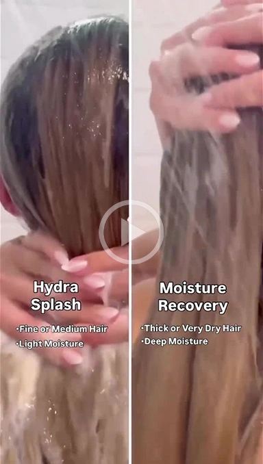 Hydra Splash and Moisture Recovery comparison reel thumbnail
