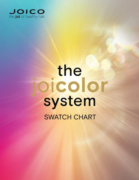 Joicolor system swatch chart cover