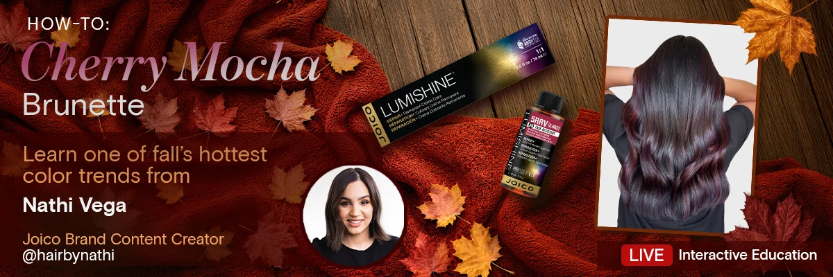 How to cherry mocha brunette class banner